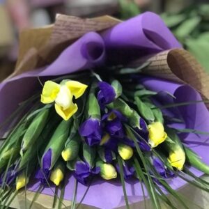 Букет из ирисов